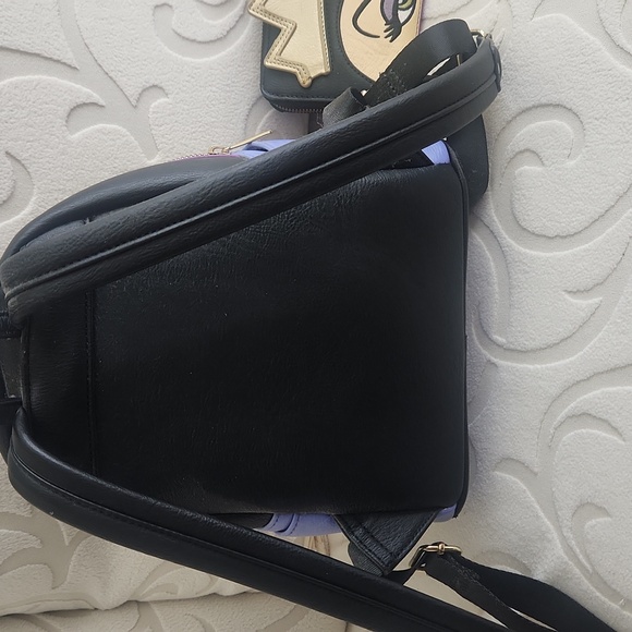 Loungefly Evil Queen Mini Bag Set - Black, Purple, Gold - Picture 3 of 9